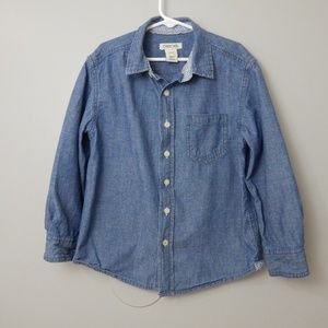 Boys Cherokee button down shirt sz s 5/6